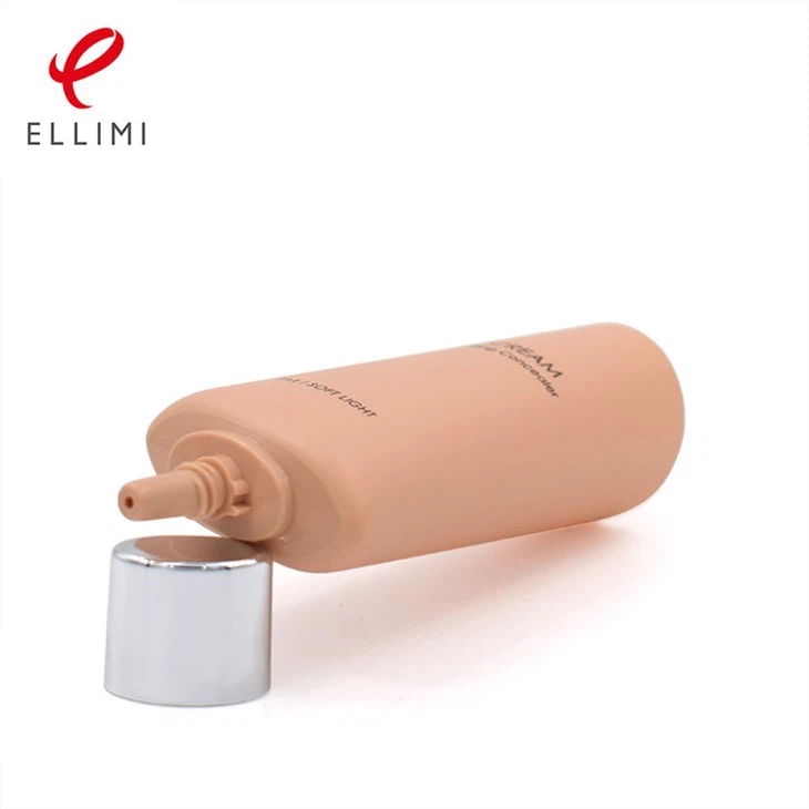 Flat Cosmetic Pacnaging Tube